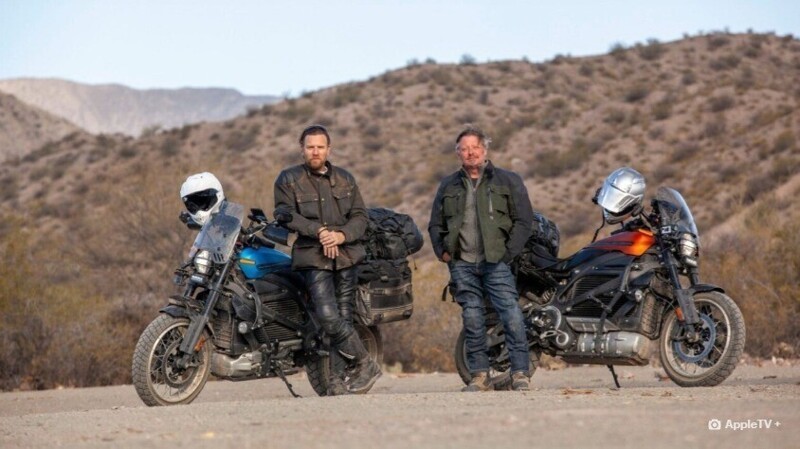 МакГрегор и Бурман проедут 21 тысячу километров на EV мотоциклах