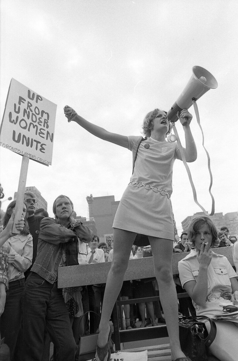 26 августа 1970 года. Женский марш в Торонто.