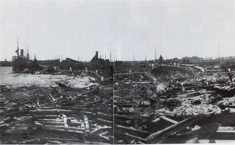 Взрывы на Бакарице и Экономии (Архангельск) во время Первой мировой войны