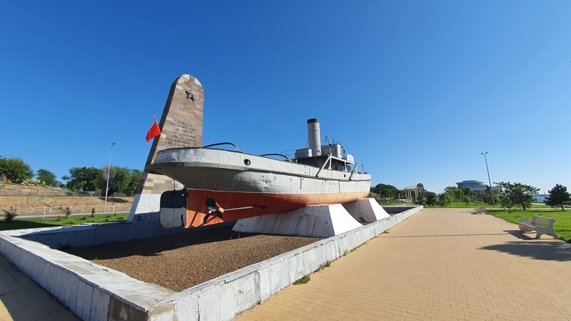 Пожарный катер "Гаситель": самый старый памятник-пароход на Волге