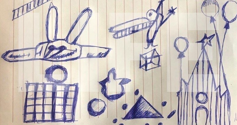 Психолог расшифровал рисунки Ефремова, сделанные им в зале суда
