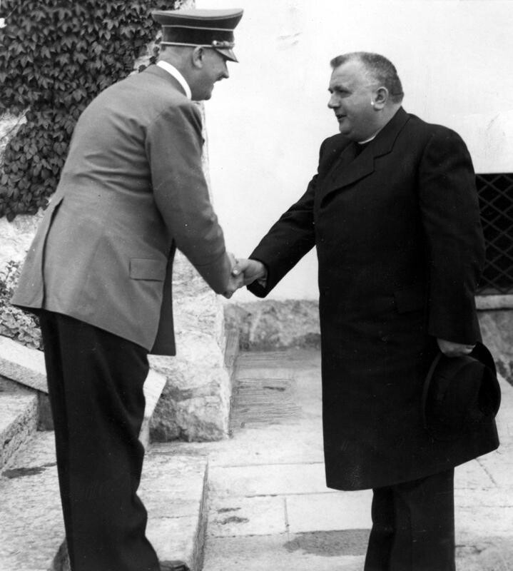 Йозеф Тисо и Адольф Гитлер