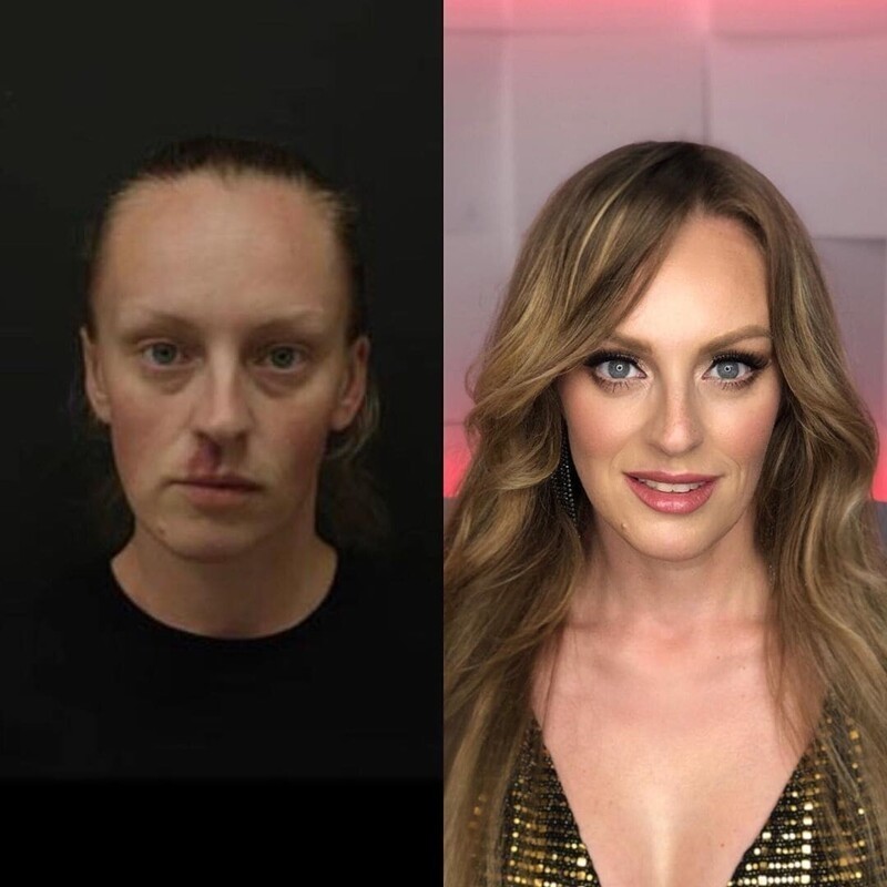Изменения до и после макияжа thumbnail