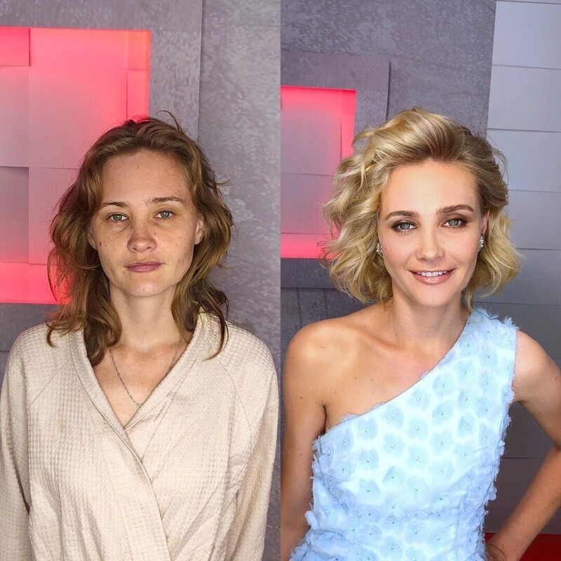 Идеальный макияж до и после thumbnail