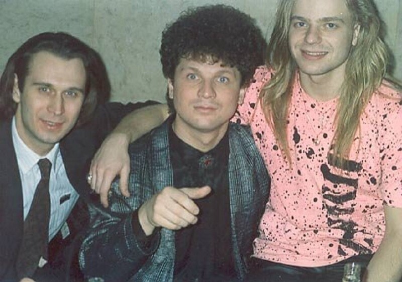 Сергей Лисовский, Сергей Минаев и Владимир Пресняков, 1993 год