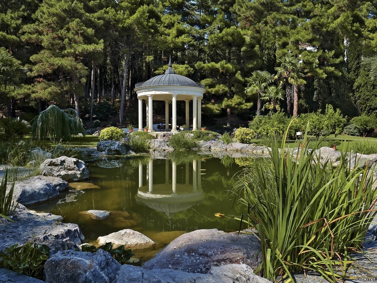 Парк айвазовского в крыму фото