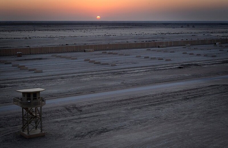 Заброшенная американская база в Ираке. (Фото Lucas Jackson | Reuters):