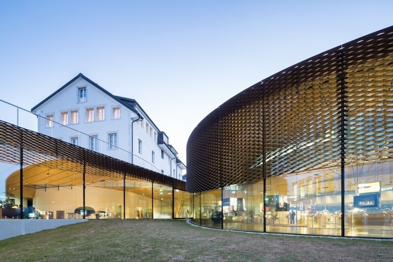 В Швейцарии открылся музей часового бренда Audemars Piguet, напоминающий спираль
