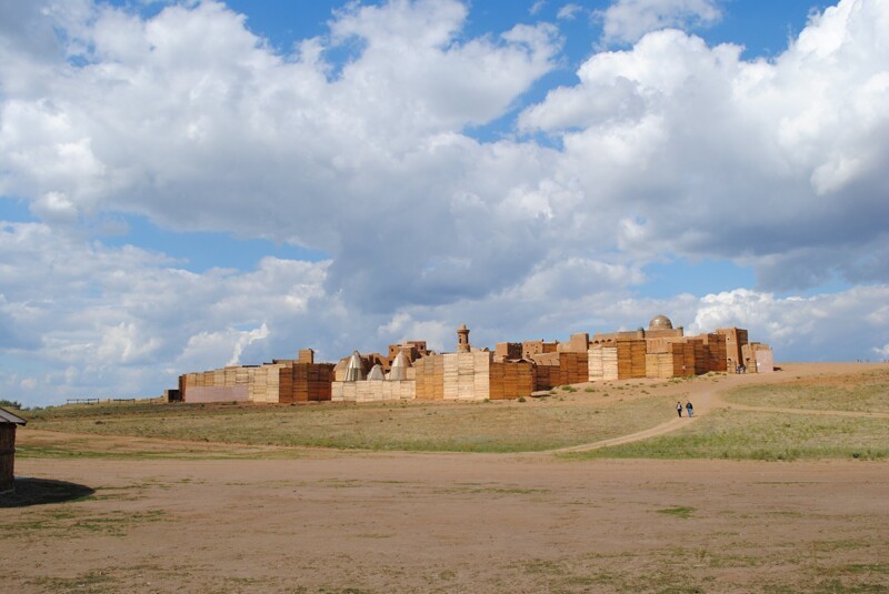 Сарай-бату (реконструкция) столица Золотой орды