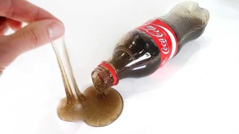 Слайм из Coca-Cola или Fanta