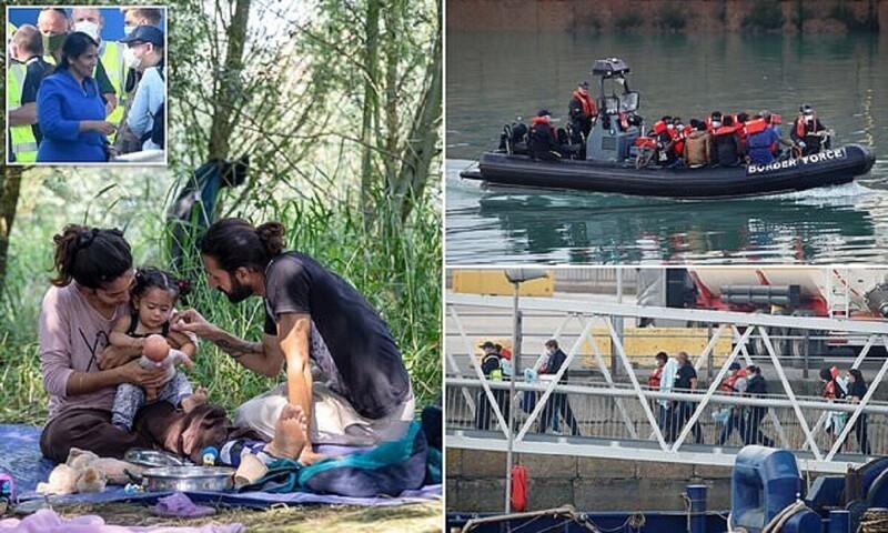 Мигранты штурмуют Британию