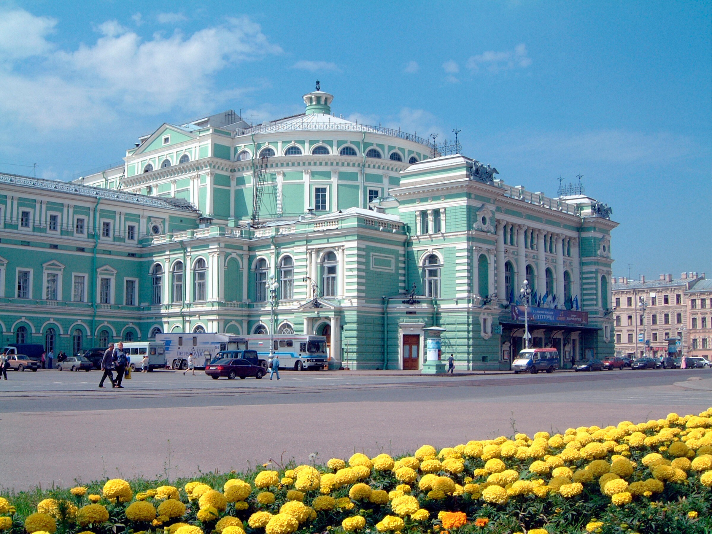 Мариинский театр архитектура здания