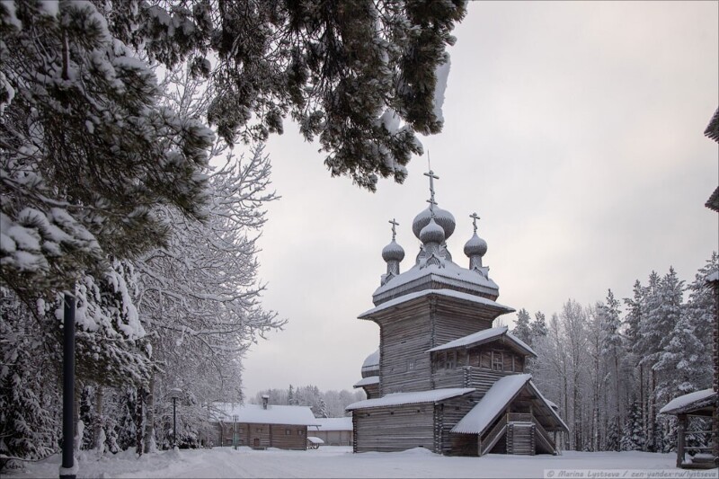 Малые Корелы зимой