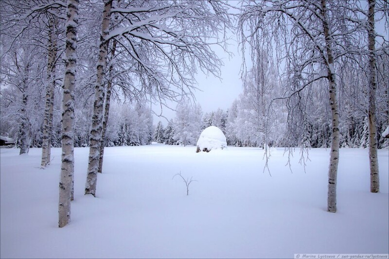 Малые Корелы зимой