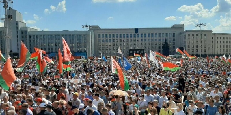 Митинги в Минске 16.08.2020