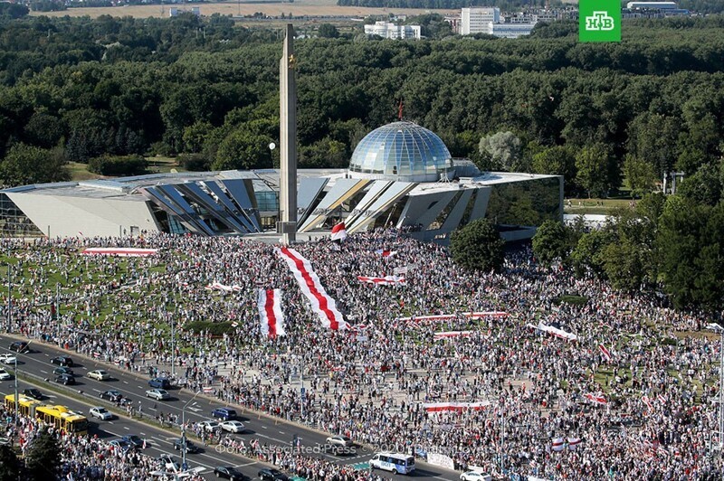 Митинги в Минске 16.08.2020