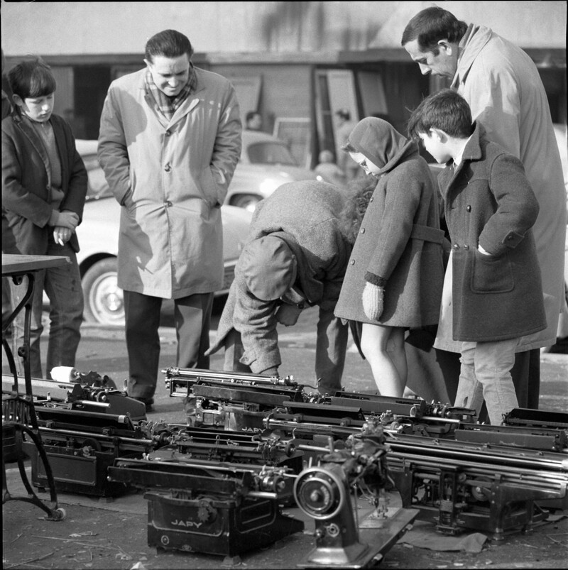 1961. Барахолка. Пишущие машинки