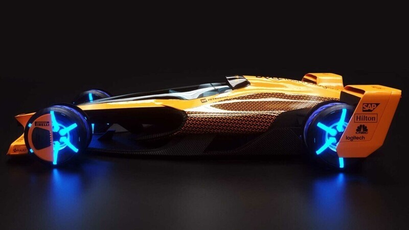 Formula 1 в 2050 году. Какой ее видят в McLaren