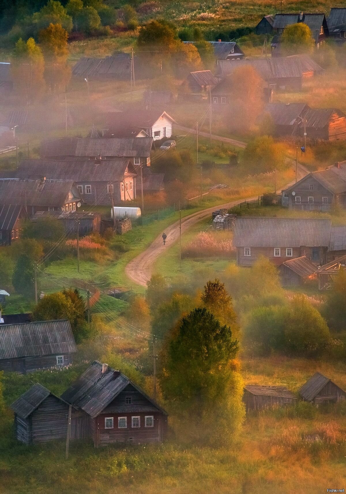 Пейзажи Села Фото