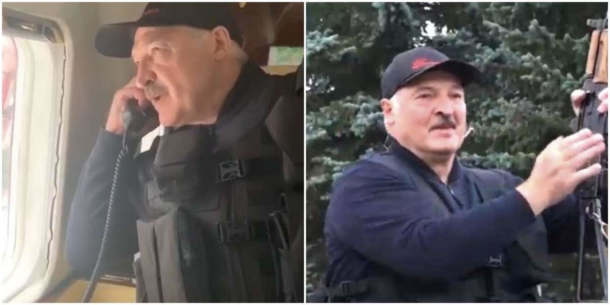 Лукашенко террористы ехали в беларусь. Лукашенко в бронежилете с автоматом. Лукашенко с оружием в бронежилете. Картина Лукашенко с автоматом.