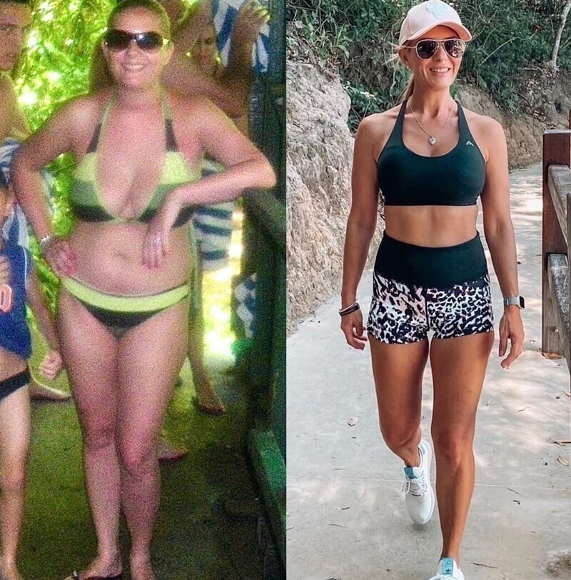  Благодаря отказу от вредной привычки и походам в спортзал, женщина сумела похудеть на 17 килограммов