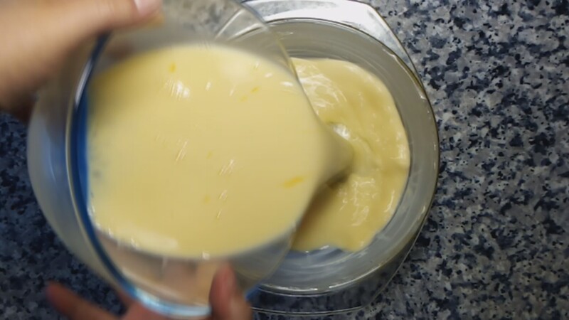 Омлет с сыром сулугуни лапша