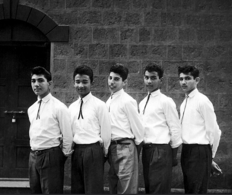 Индийская школьная рок-группа The Hectics (Чахоточные), 1959 год. Группа играла рок-н-ролл на школьных вечерах, танцах и юбилеях.