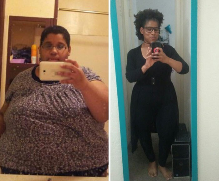 1. "Сбросила 115 кг с помощью диеты, физических упражнений и избавления от негативных мыслей о себе"