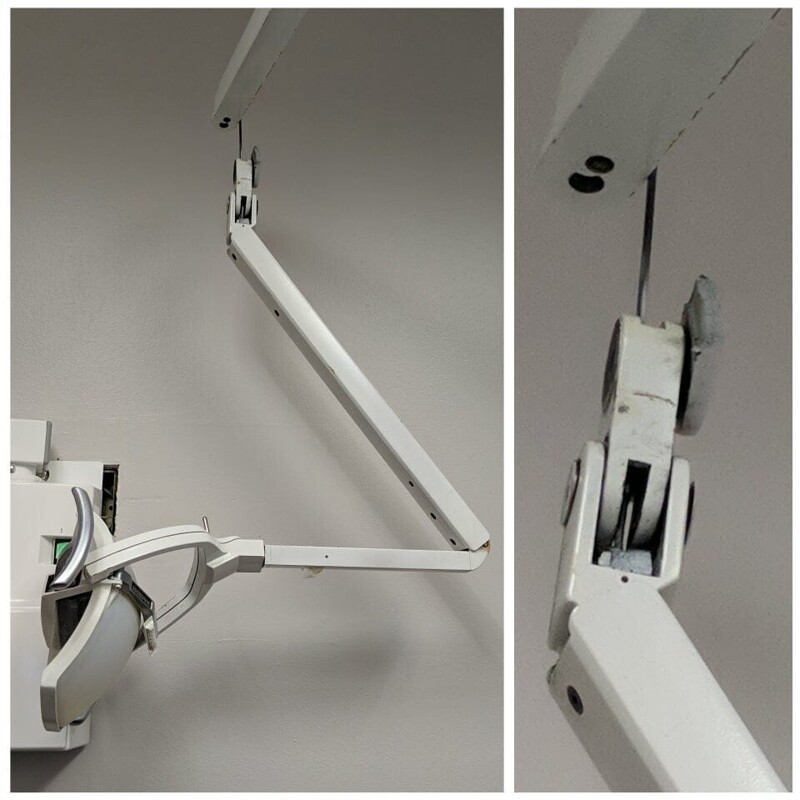 3. «Металлический стержень на лампе в кабинете моего стоматолога щёлкнул, прибор упал и ударил меня прямо в зубы»