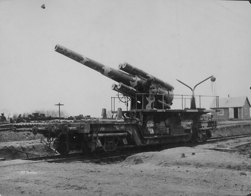 Железнодорожная артиллерия. 1916-1944 год