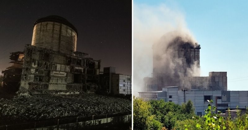 Подрыв атомной станции под Воронежем засняли на видео