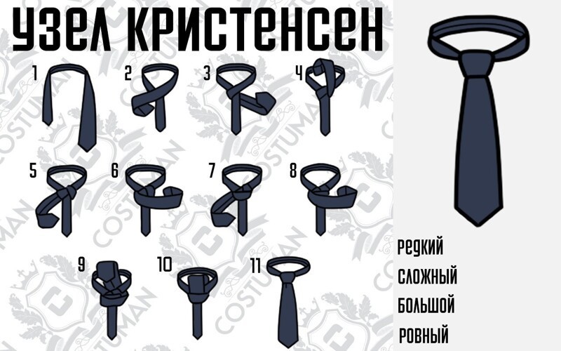 Как правильно завязать галстук: пошаговые инструкции, узлы любой сложности