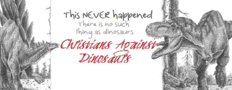 Обложка группы Christians Against Dinosaurs (CAD) в фейсбуке