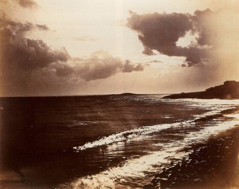 Большие волны Средиземного моря, 1857