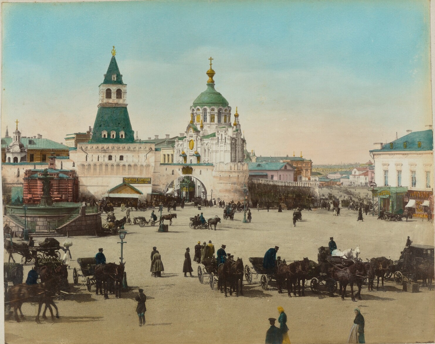 Лубянская площадь 1890