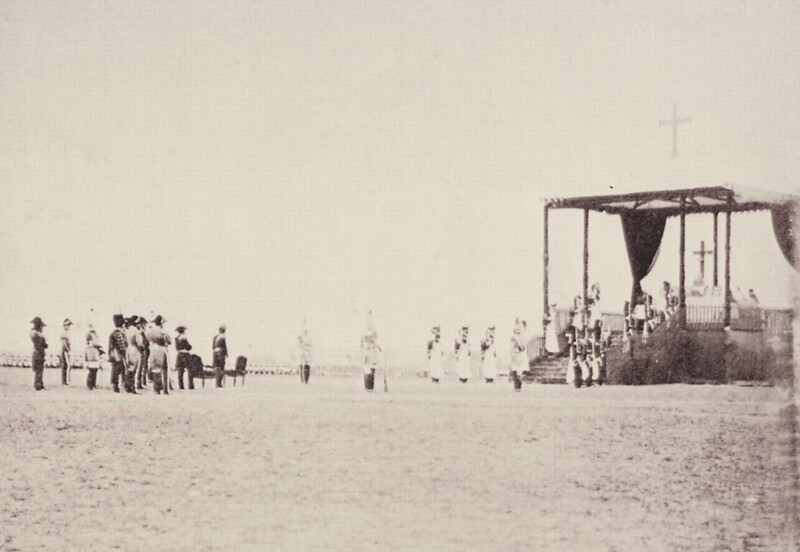 Лагерь в Шалоне: приезд императора 15 Августа 1857
