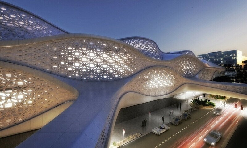 Проект золотой станции метро в Эр-Рияде (Саудовская Аравия, Эр-Рияд)