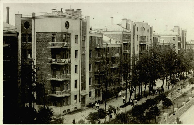 104-квартирный дом на Советской улице.1937 г