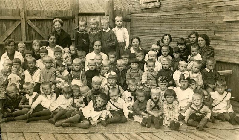 Детский сад в Соломбале (1939 год)