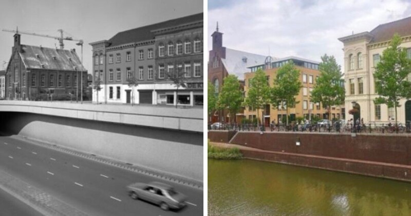 15. Одно и то же место в нидерландском городе Утрехт в 1982 и 2020 годах