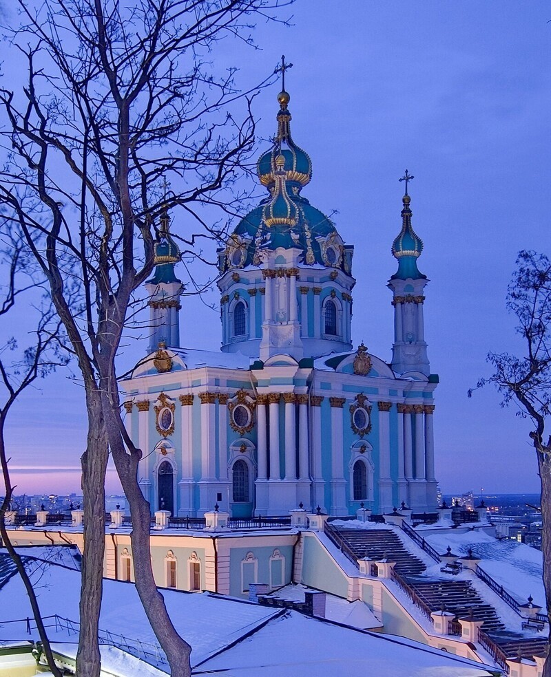 Андреевский собор в Киеве Растрелли
