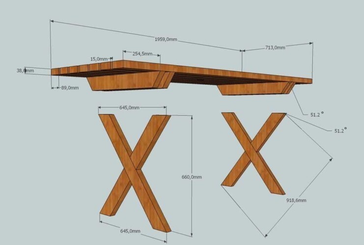 Прикроватный столик из дерева OKRUGLYI - интернет магазин ShishkaProject