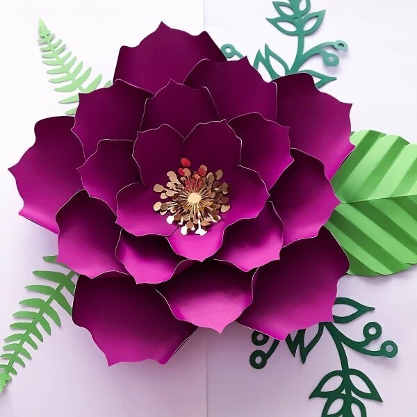 Цветочки из бумаги (бумажные цветы): как сделать цветок из гофрированнойбумаги своими руками, оригами