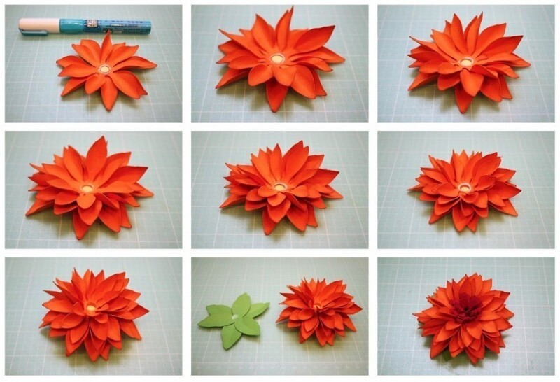 Как сделать цветы из бумаги своими руками — легко и быстро | Ассорти | Дзен