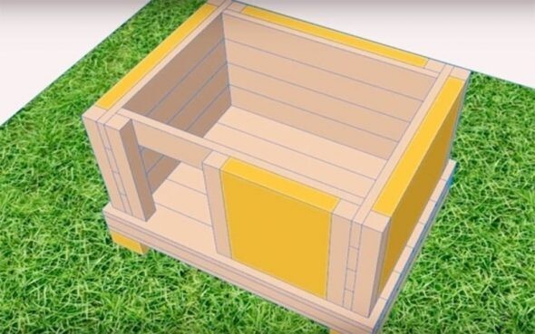 Как построить простую будку