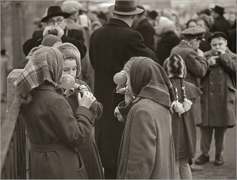 Москва и москвичи на фотографиях Виталия Гуменюка.  1956-1959 г