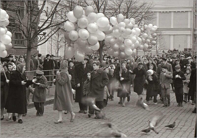 Москва и москвичи на фотографиях Виталия Гуменюка. Часть 2. 1959-1960г