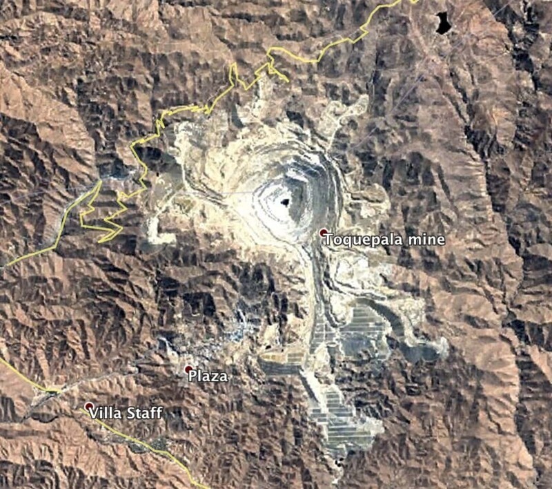 18. Открытая разработка месторождения в Андах
