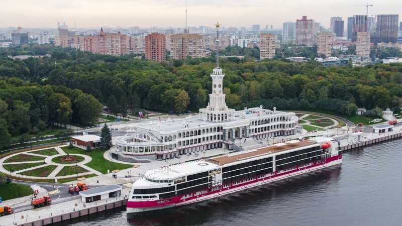 В Москве после реконструкции и реставрации открылся памятник архитектуры Северный речной вокзал 