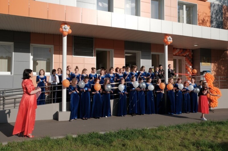 В г. Красногорск (Московская область) открылось новое здание отделения музыкальной школы.